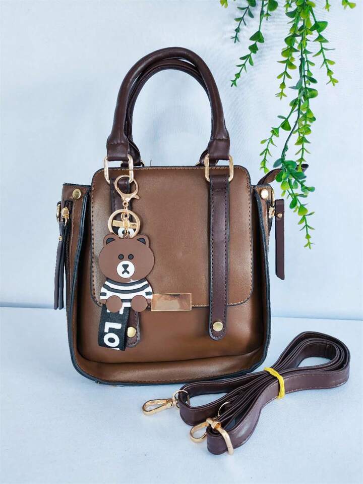 Women's Crossbody Bag + Keychain