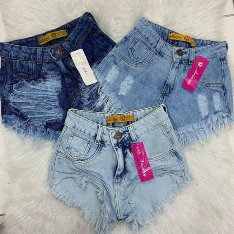 kit 03 Luxury Hot Pant Jeans Shorts