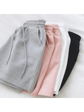 KIT 4 SHORTS SWEATSHIRT RIBANA HIGH RIS