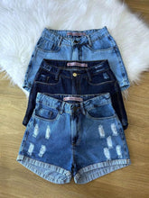 Women's 3-pack denim shorts kit