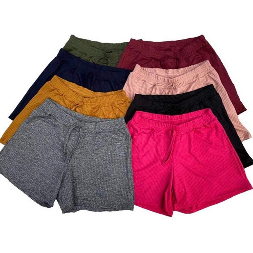 KIT 8 RIBBED SHORTS