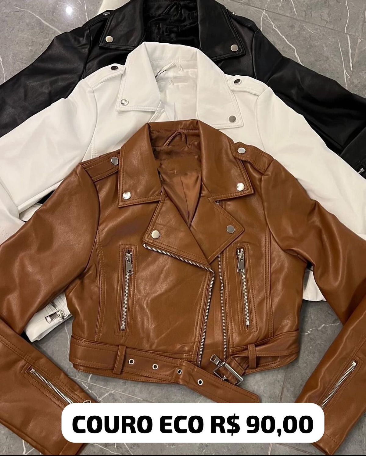 ECOLOGICAL LEATHER JACKET