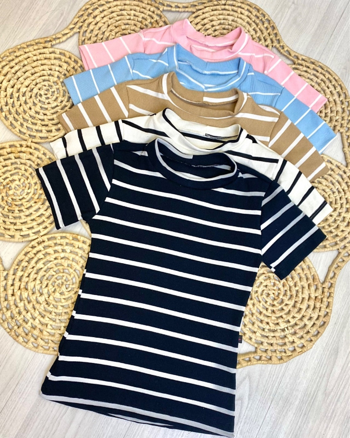 Babylook Striped Shirt