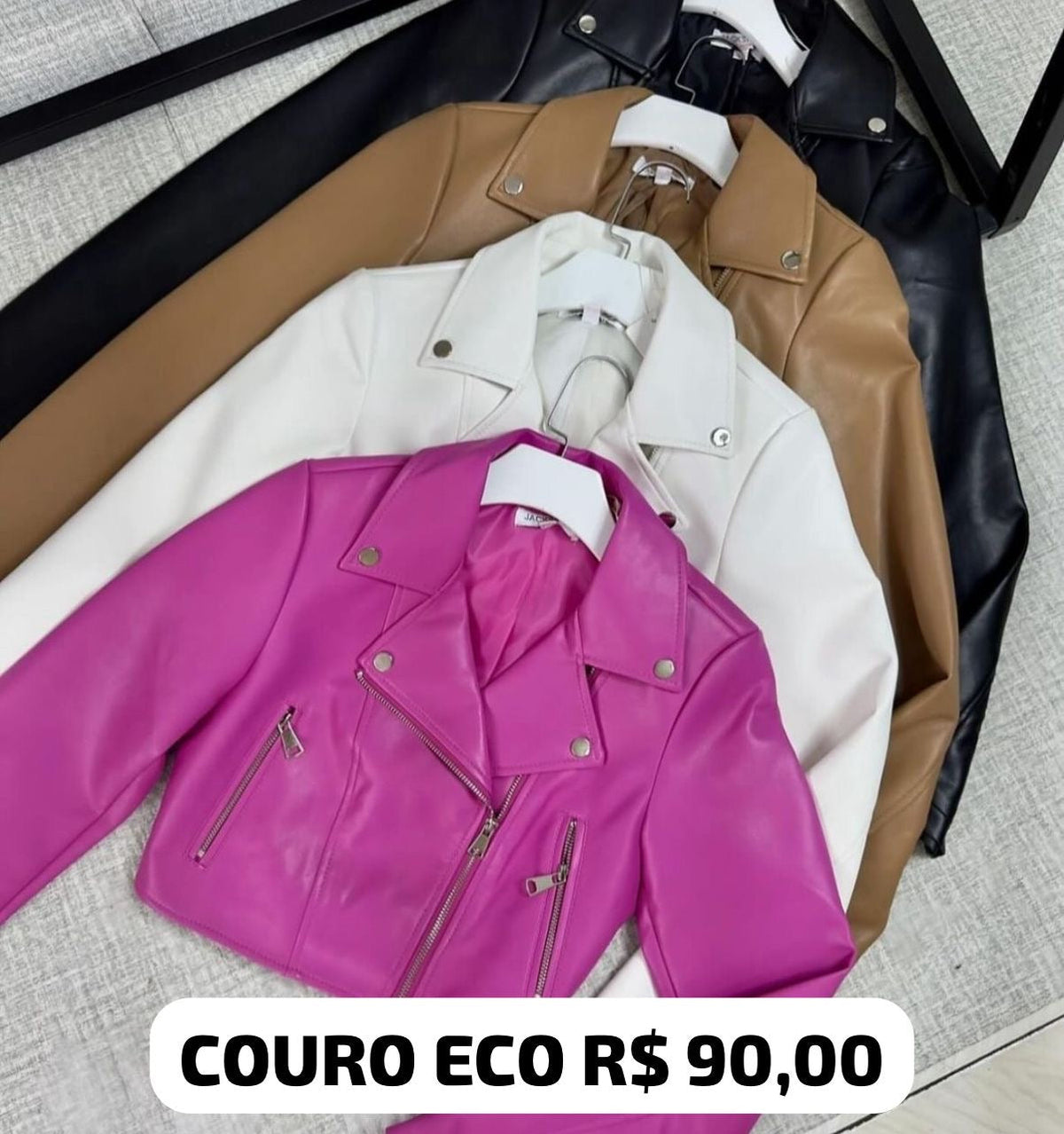 ECOLOGICAL LEATHER JACKET