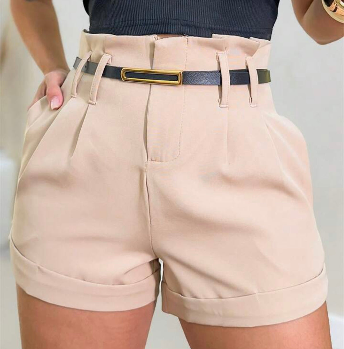 Tailored Shorts + Belt