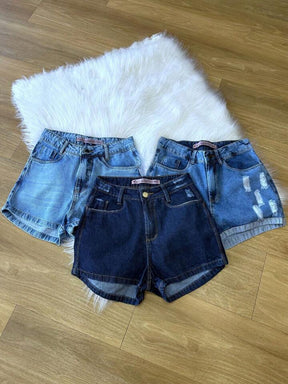 Women's 3-pack denim shorts kit