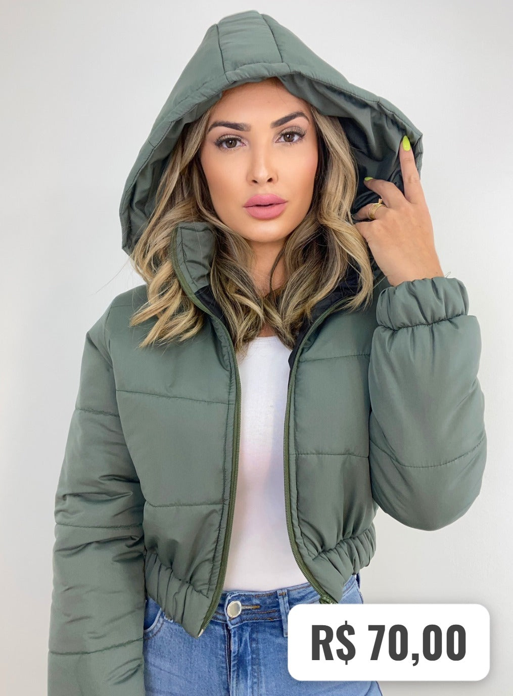 Hooded Puff Jacket