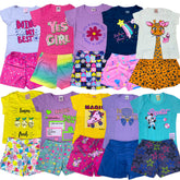 Kit 10 pieces 5 Children's Clothing Set - ASSORTED